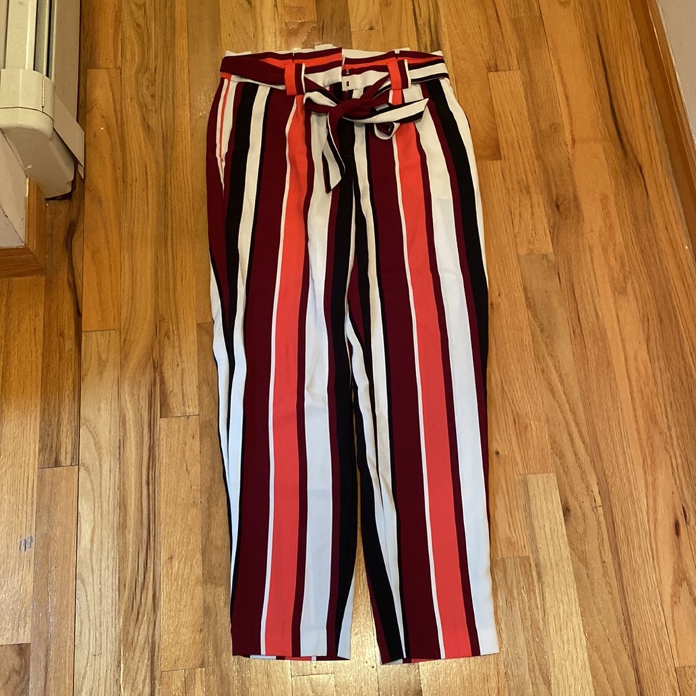 Express High rise angle length Dress Pants size 6R